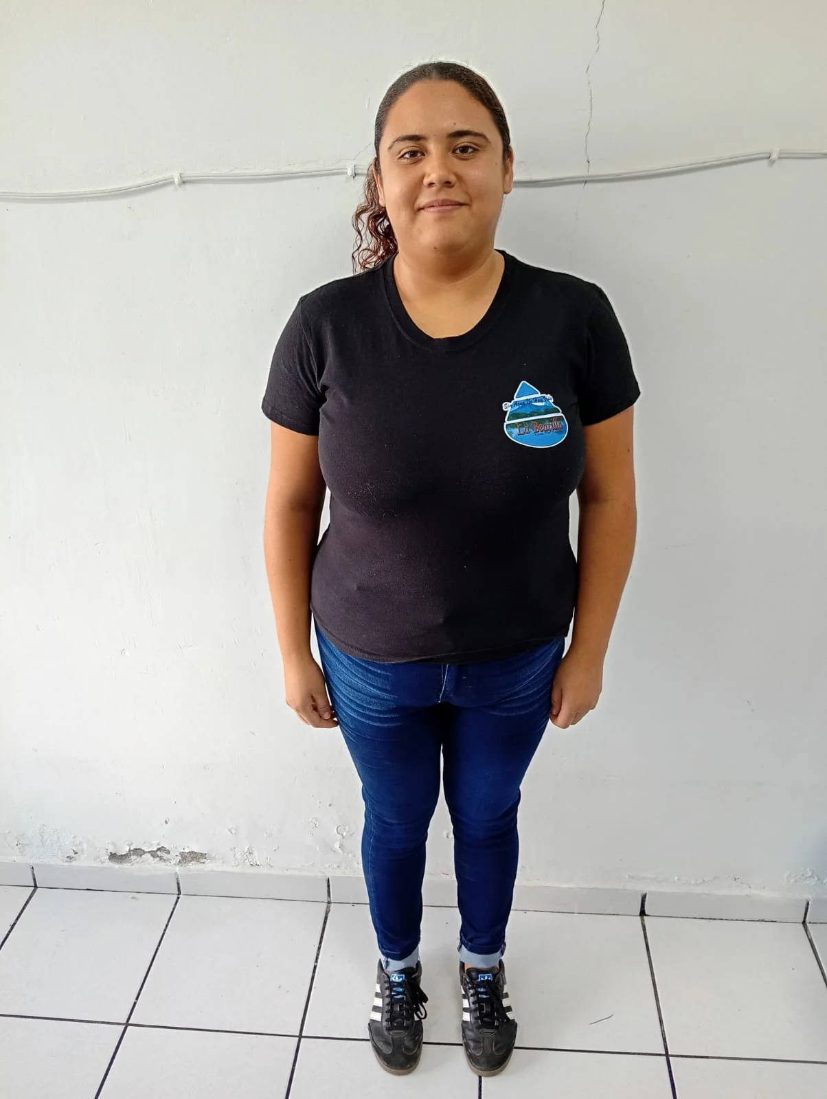 Laura Ávila, despachadora de la planta