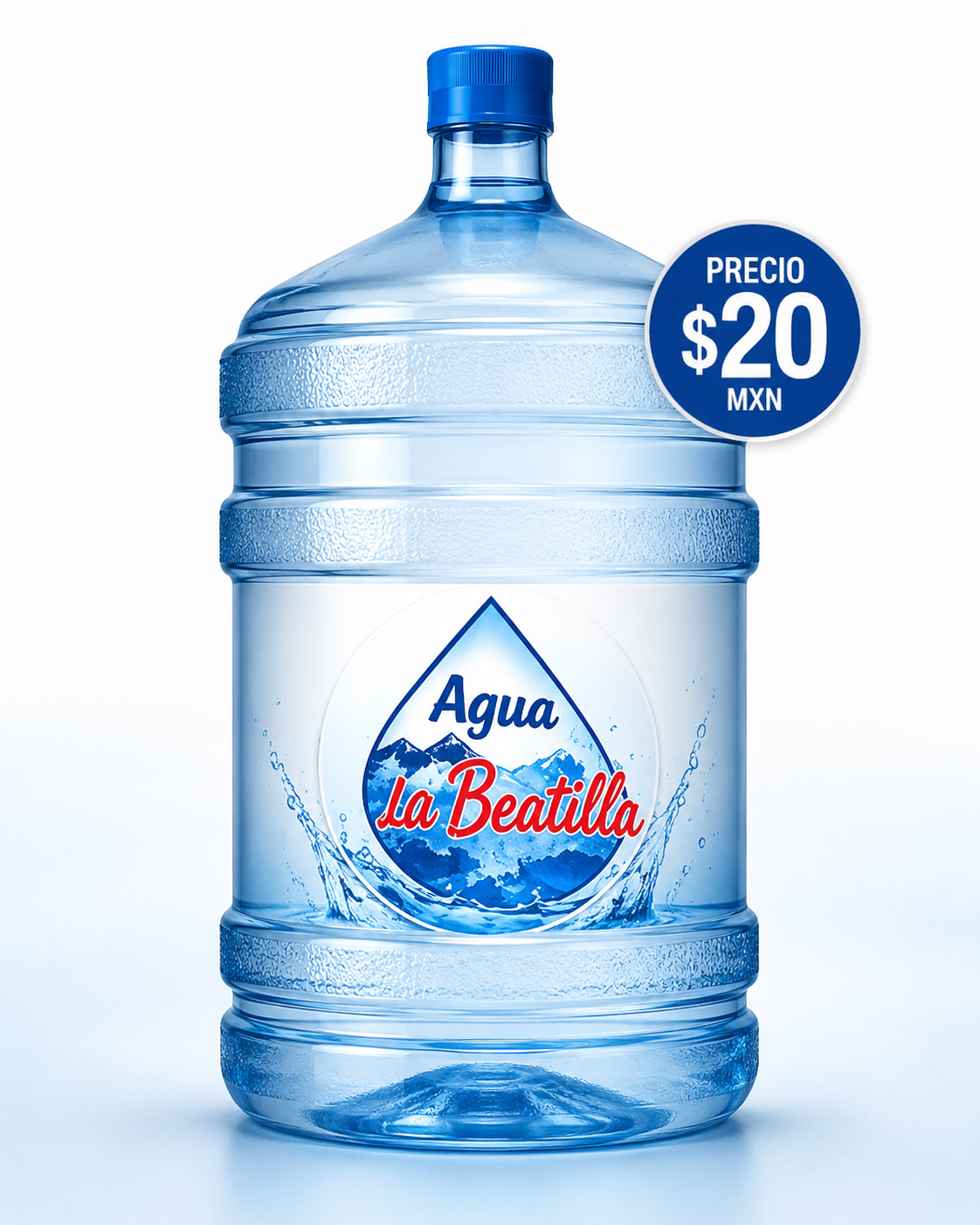 Garrafón de agua purificada 20 litros - La Beatilla