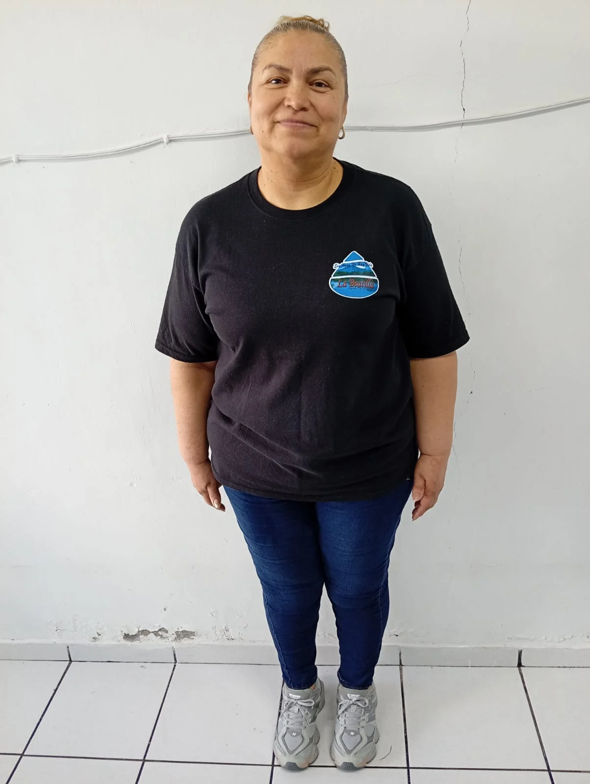 Guadalupe Rodríguez, despachadora de la planta